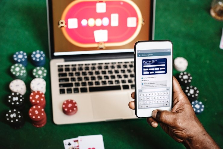 Tampilan mobile untuk proses deposit sadar